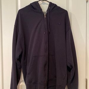 Champion Zip Up Jacket Navy Blue